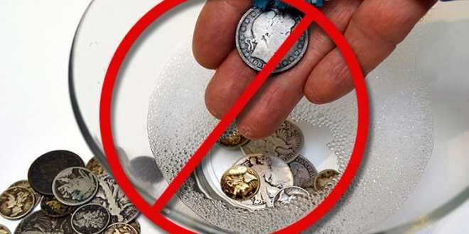 Tips For Handling & Cleaning Coins