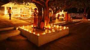 Night at the Durga temple – Hampi