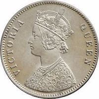 Queen Victoria - One Rupee
