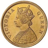 Queen Victoria - Ten Rupees
