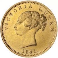 Queen Victoria - 1 Mohur
Continuous Legend